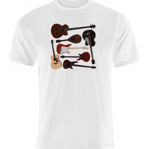 guitar bass mandolin t shirt