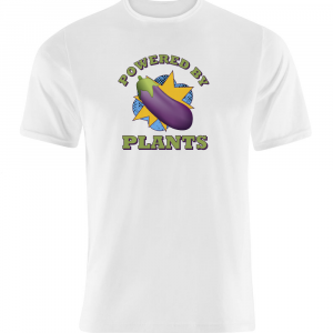 powered by plants t shirt