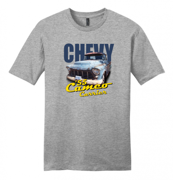 chevy 1955 cameo carrier pickup truck t shirt