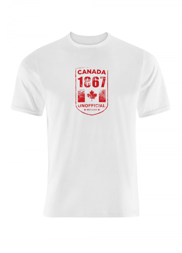 canada 1867 unofficial crest t shirt