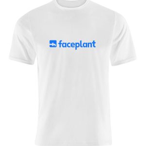 facebook parody t shirt white